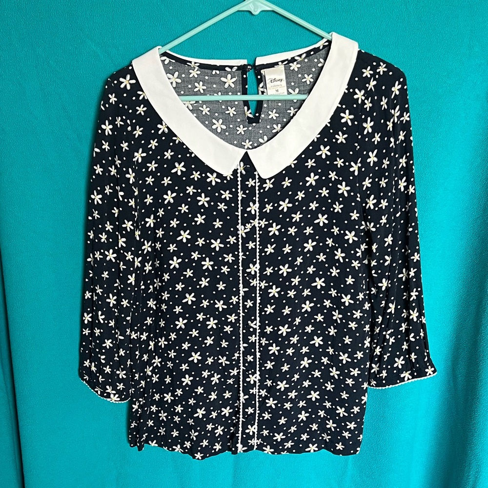 LC Lauren Conrad for Disney Kohls Minnie Mouse Blouse